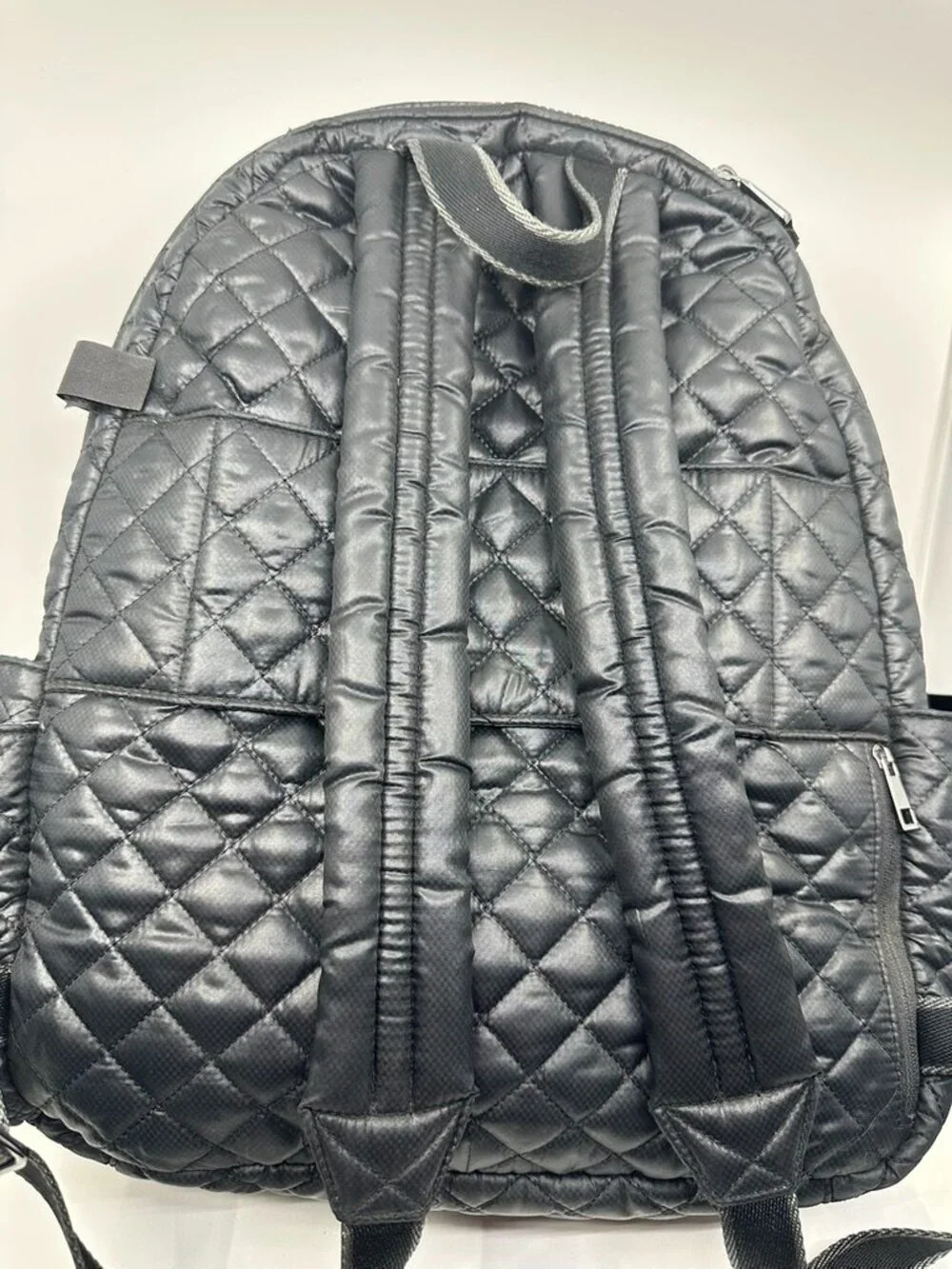 Oliver Thomas Kaden Quilted Black Backpack